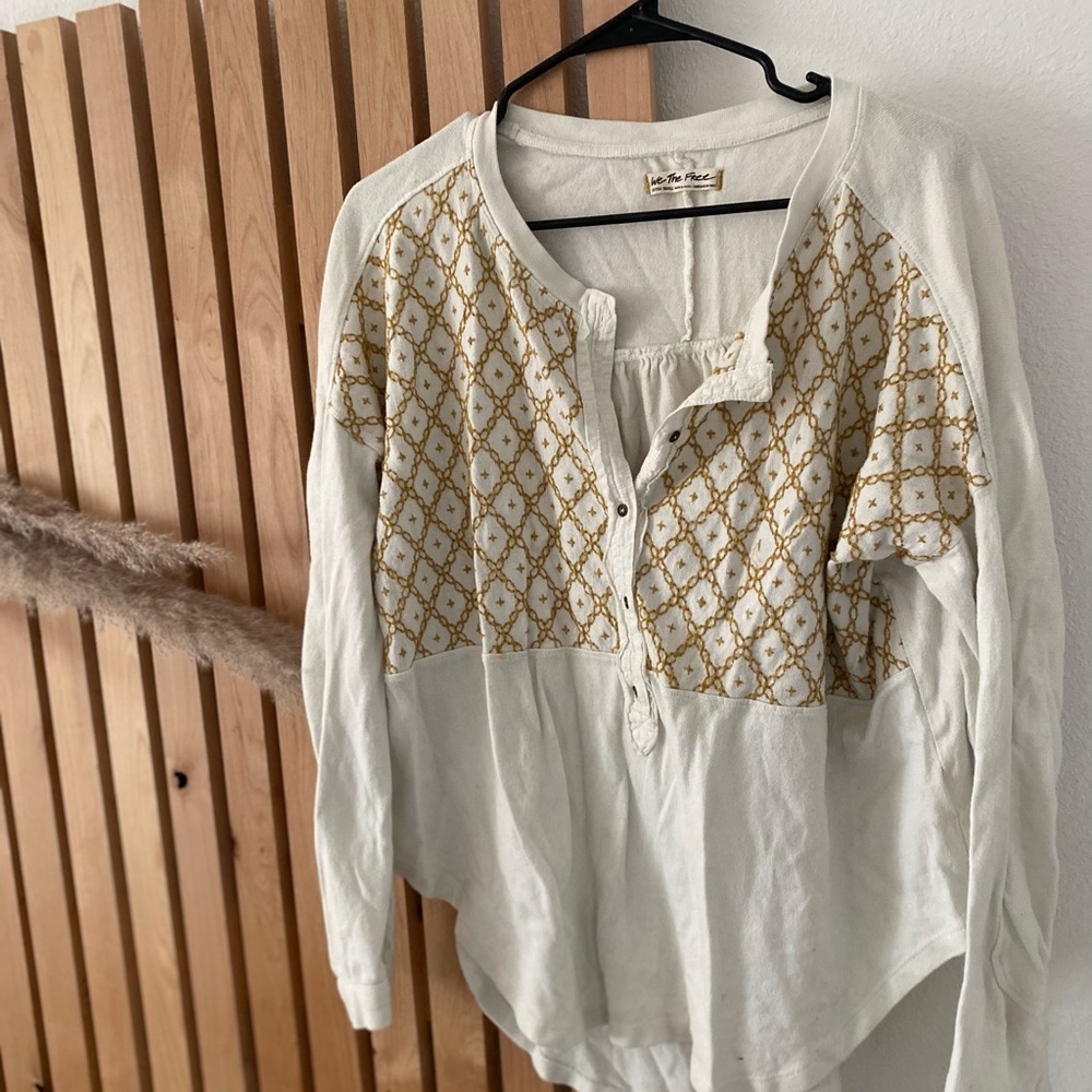 We The Free oversized shirt